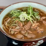 谷川岳パーキングエリア（上り線） フードコート - もつ煮そば