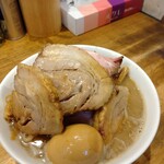 煮干し中華そば 一剣 - 一剣味噌＋チャーシュー