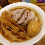 煮干し中華そば 一剣 - 中華手揉み＋メンマ