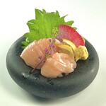 Tamba chicken breast sashimi