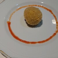 双葉寿司 - 美味しいんですよ、コレ！甘くてホクホクで、トマトソースのフレッシュな酸味が締めてくれます♪前よりも酸味が増しましたか？それが良いです
