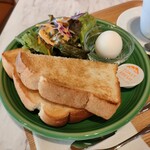 ドトールキッチン - モーニングトーストセット