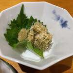 まき田鮨 - 付き出しの子持ち昆布