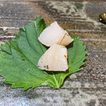 まき田鮨 - 貝柱炙り