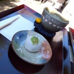 鎌倉茶房 茶凛 - あたしのじゃないけど、おいしそうな薯蕷饅頭