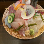 かもめ食堂 - 刺し身の盛合せ
