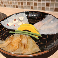 焼ふぐ夢鉄砲 中目黒店 - 焼きふぐ3種