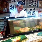 北堀江 寿し久 - 威勢の良い　大将！