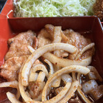 188750950 - ヒレかつと生姜焼の定食