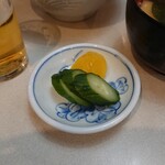 川ばた - 漬物の小皿