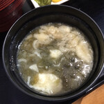 加瀬 - みそ汁。