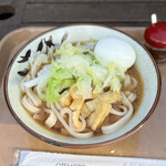 Yamura Pa-Kingu Eria Nobori Fu Doko To - 吉田のうどん　500円　／　ゆでたまご　60円