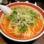 ラーメン屋　たんたん亭 - ...「担々麺（880円）+大盛り（100円）」、泣くo(TヘTo)