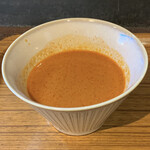 筥崎鳩太郎商店 - ♦︎渡り蟹つけ麺（つけダレ）・・いっぱい飲みたい~(笑)