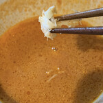 筥崎鳩太郎商店 - ♦︎渡り蟹のほぐし身も入れちゃおう♪