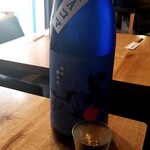 日本酒と創作糠漬 KURARA - KURAコマ -サムライ青ラベル-