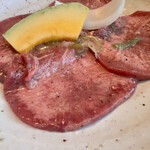 焼肉こぶた - タン塩（上）塩 4枚(\1,040)