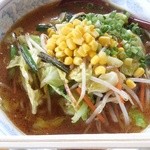 ラーメン館 分福 - 味噌野菜ラーメン