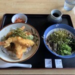 吉備の国野菜村 - 料理写真:天丼【2022.11】