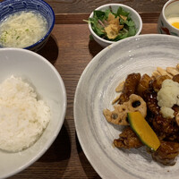 中華旬彩 森本 - 酢豚のランチセット