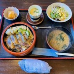 Wayou sousai kyuijin utsukinohana - 「金華さばごま漬け丼」1,320円税込み♫