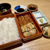 博多うなぎ屋 藤う那 - 2色重