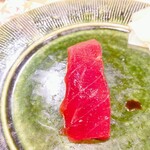 うを徳 - 塩釜産 本鮪 赤身浸け