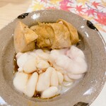 うを徳 - 余市産　あん肝、羅臼産　真鱈の雲子