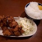 もんど - 鶏の唐揚げセット　2022.11