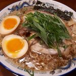 もんど - 蔵出し醤油麺味玉付　2022.11