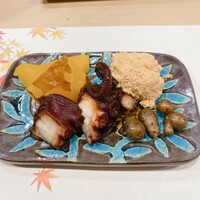 うを徳 - 竹岡産蛸＆羅臼産鱈子