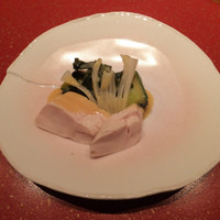 あひ鴨一品 鳥安 - ささみのぬた