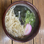 Fukushindou - にゅうめん(椎茸もスープの中に隠れています)