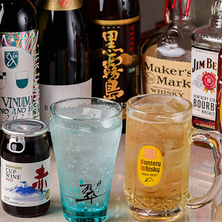 Strongly carbonated highball/sour goes Tempura with tempura ◆ Recommended for lunch
