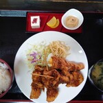 Yuu - 串カツ定食550円
