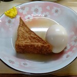 天満酒蔵 - あつあげ［100円］、玉子［100円］