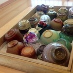 桜あん - Ｈ25.05　豊富な御猪口