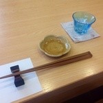 桜あん - Ｈ25.05　箸＆小皿＆御猪口