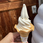 とうふ工房 分家 奈良屋 - 料理写真:豆乳ソフトクリーム