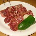 Sumibiyakiniku Kongouen - 和牛サガリ(1628円)