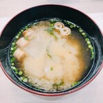 Kyuushuuzushi Sushitora Aburi Sushi Tora - 味噌汁