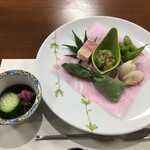 柵口温泉　権現荘 - 料理写真: