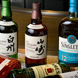 5大ウイスキーのハイボールもご一緒に