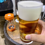 ビールスタンド重富 - オオ…これが神泡〜!