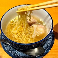 喜記 銀座店 - 海老ワンタン麺1