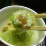 鷹泉閣 岩松旅館 - しっかりした枝豆まんじゅうには野菜の餡が