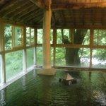 鷹泉閣 岩松旅館 - まわりの緑と一体化した女性専用香華の湯