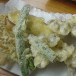 とちより亭 - 天ぷら