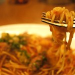 イタリア食堂のら - ナポリタンの麺