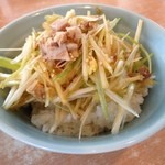 麺ショップ 花路 - ネギライス